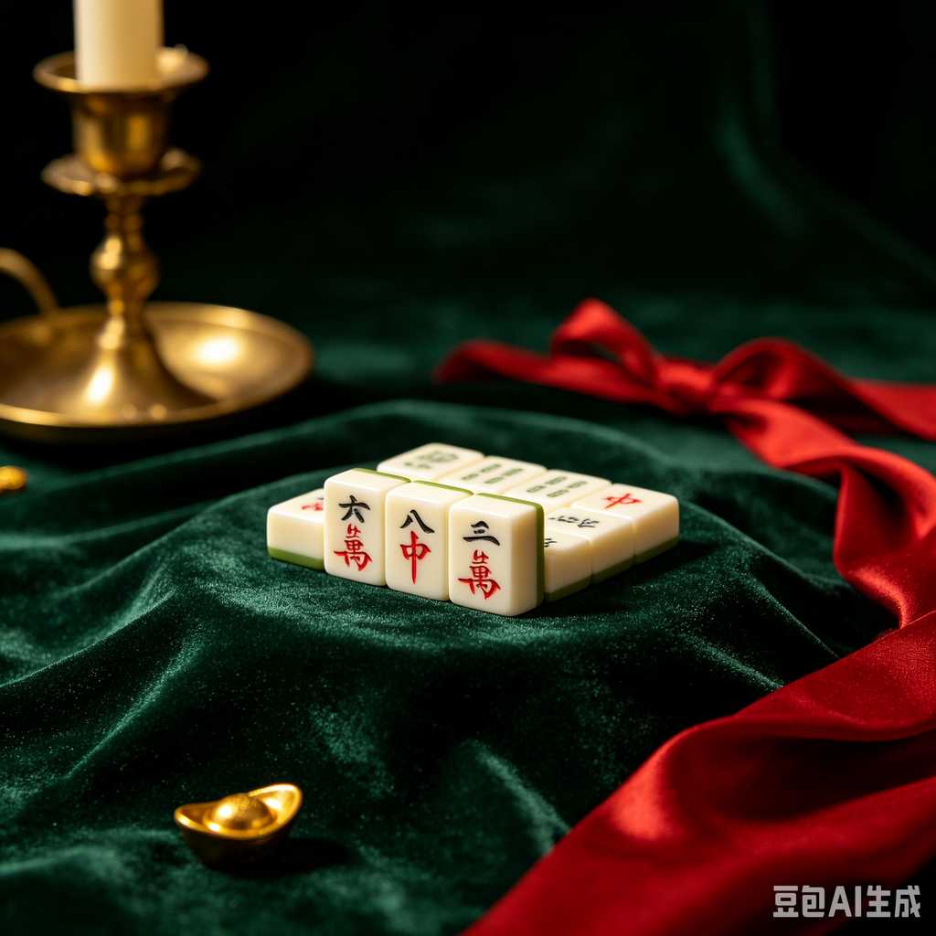 compact mahjong set with case