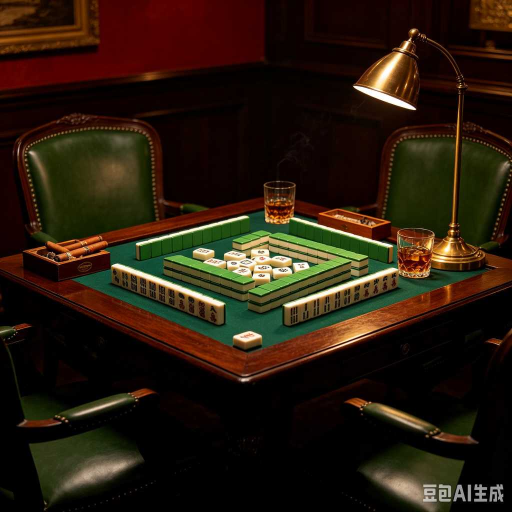 traditional oriental mahjong tiles