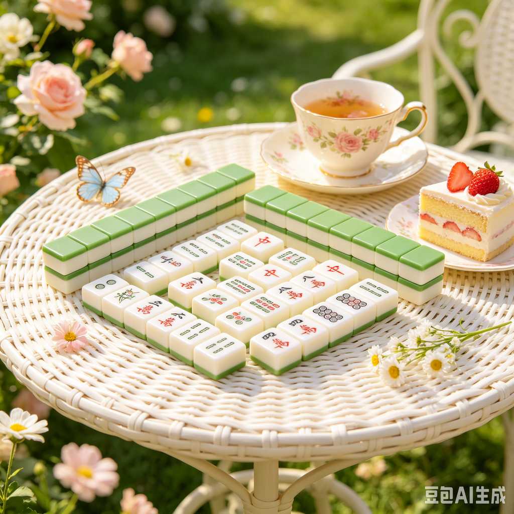 custom art mahjong set