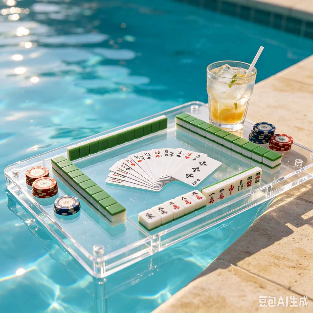 vintage style mahjong set