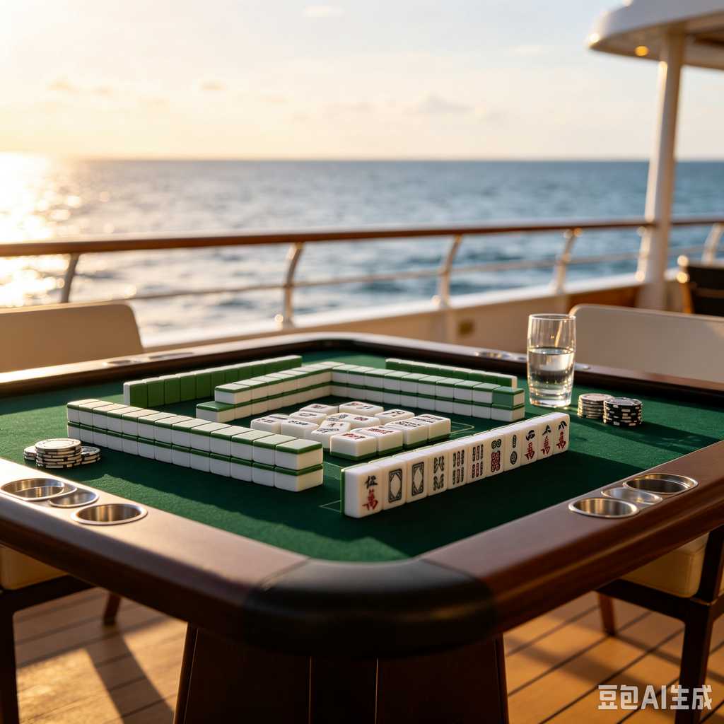 green transparent mahjong tiles
